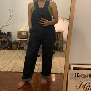 Vintage denim overalls made in the 70’s